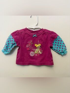 Y2K Baby Disney Tinkerbelle Top